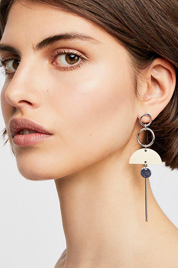 Balancing Wood Single Earring By Zhuu At Free People